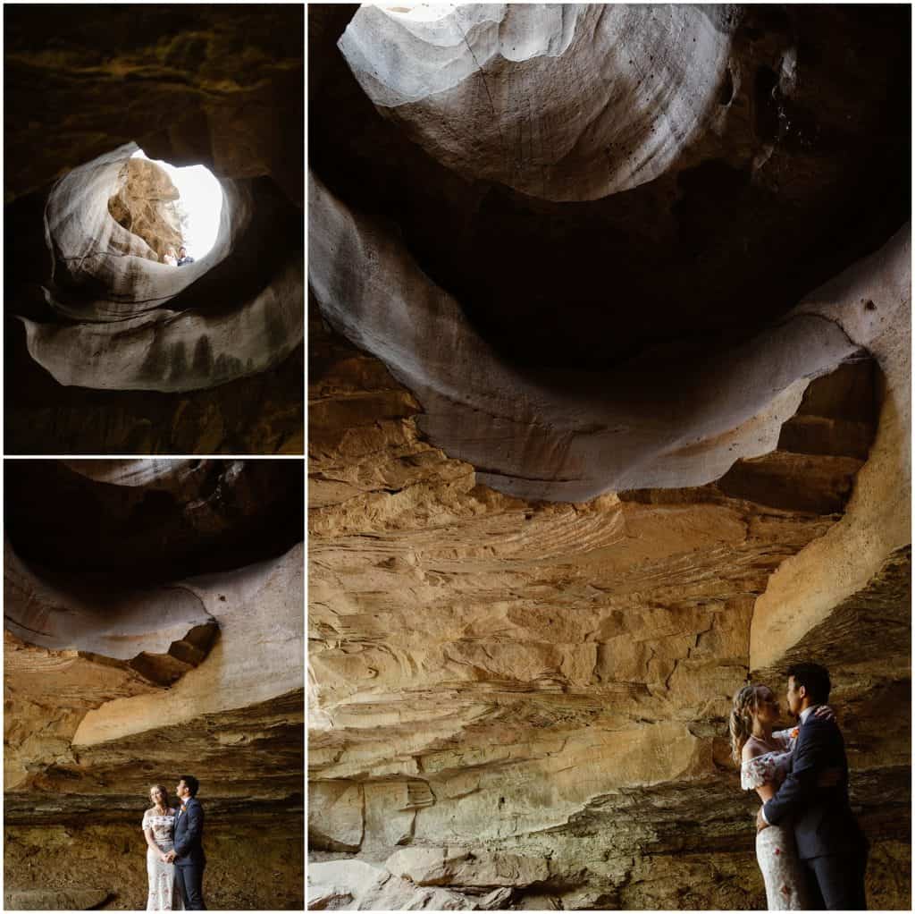 Micro Wedding, Palo Duro canyon wedding, palo duro canyon elopement, sunrise wedding. texas adventure wedding, places to get married in texas, brit nicole photography, small wedding with family